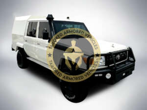 Armoured  TLC 79 Double Cabin CIT