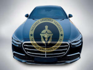 Armoured Mercedes S500