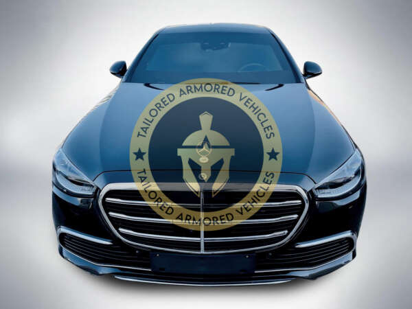 Armoured Mercedes S500