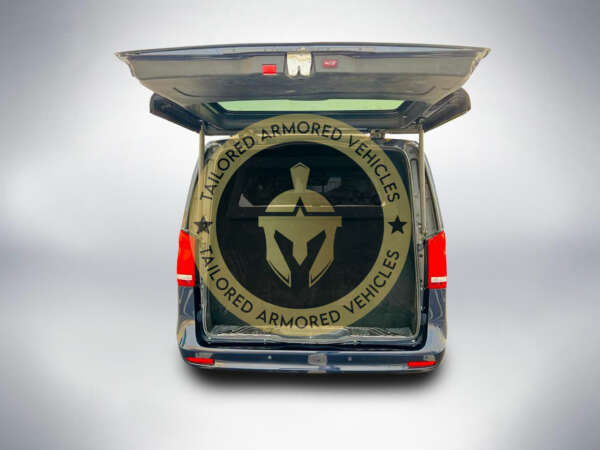 Armored Mercedes V300 - Image 6